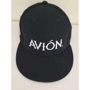 AVION Tequila All Black HAT Cap Snapback Adjustable